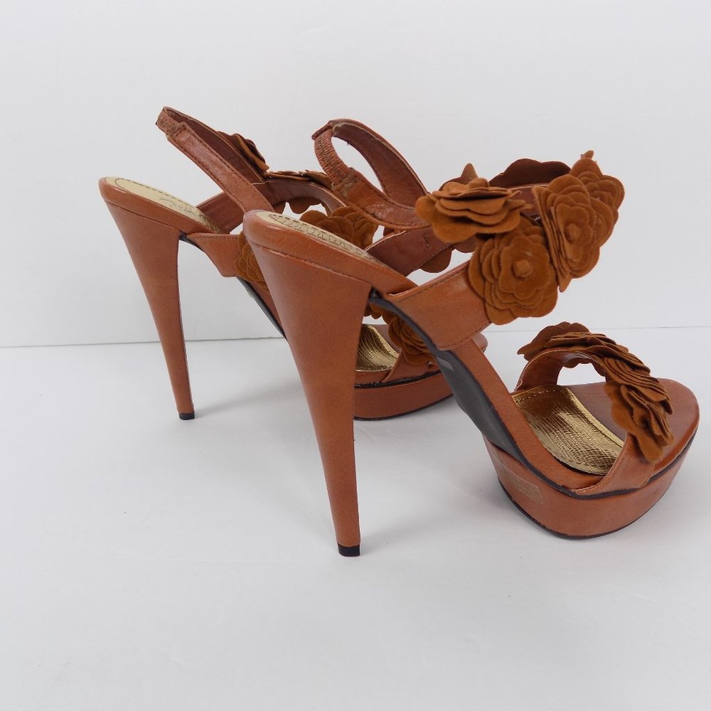 Womens Anne Michelle Heels Brown Size 9 - Picture 6 of 7